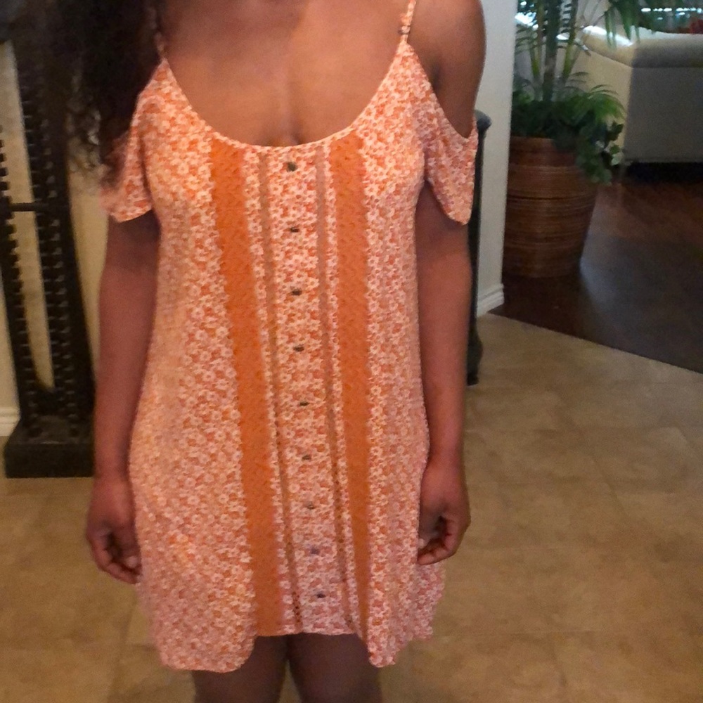Cold shoulder dress